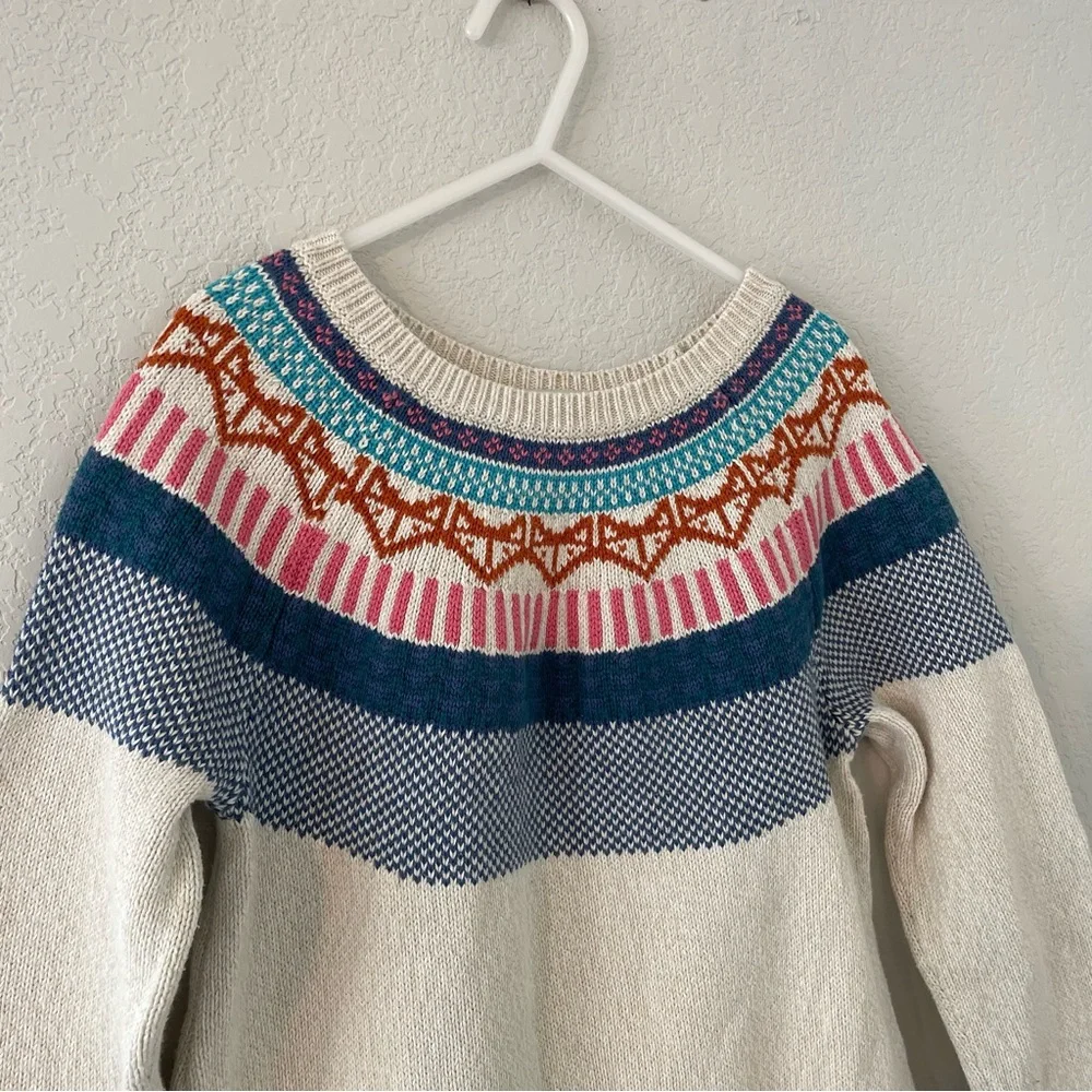 Tea Collection Matyas Sweater Dress Long Sleeve Girls Size 8